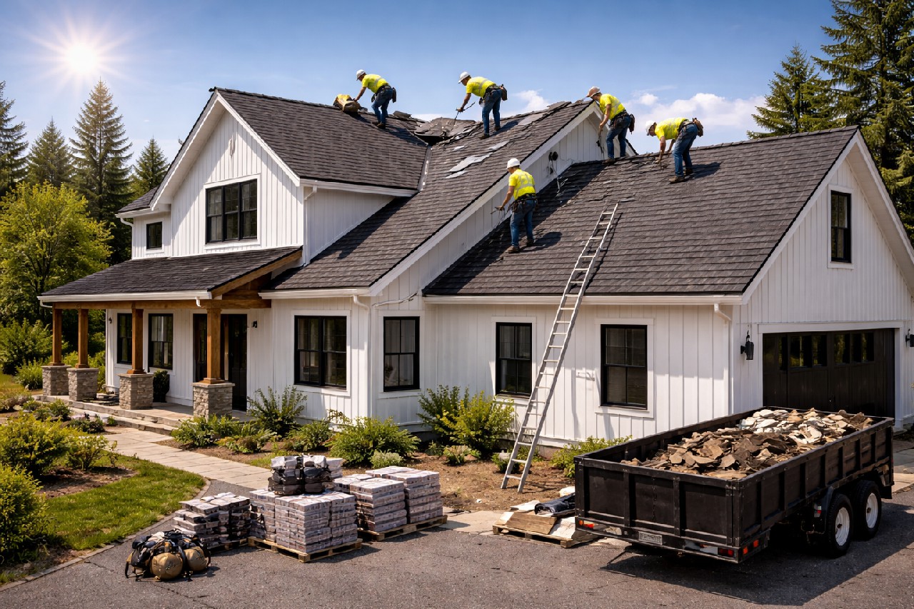 Wichita Roofing service in Old Town